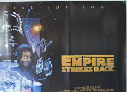 STAR WARS EPISODE V : THE EMPIRE STRIKES BACK (Top Right) Cinema Quad Movie Poster 