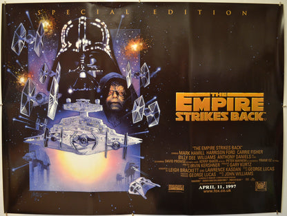 Star Wars Episode V : The Empire Strikes Back (1997 Special Edition Quad Poster)  Original Quad Poster - Film Poster - Movie Poster