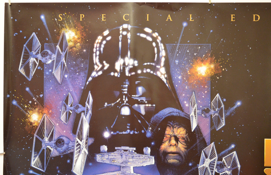 STAR WARS EPISODE V : THE EMPIRE STRIKES BACK (Top Left) Cinema Quad Movie Poster 