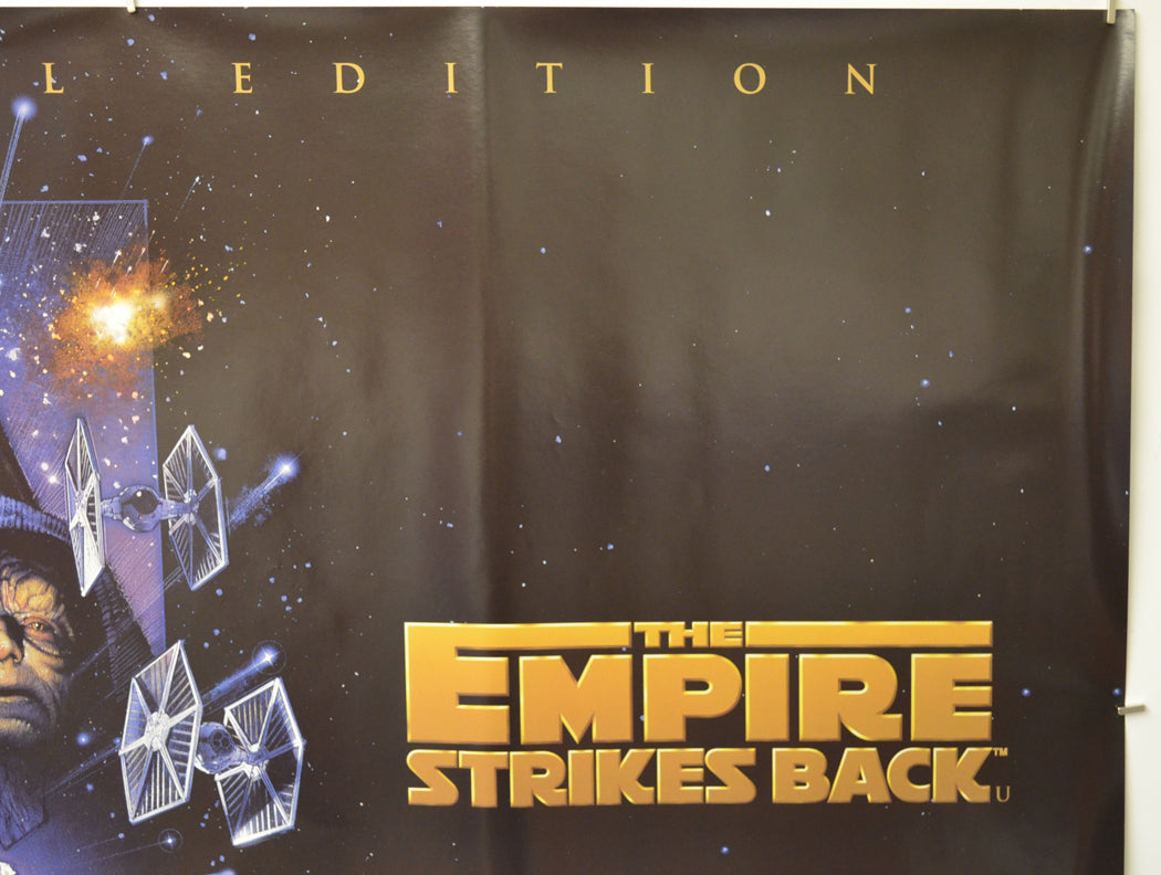 STAR WARS EPISODE V : THE EMPIRE STRIKES BACK (Top Right) Cinema Quad Movie Poster 