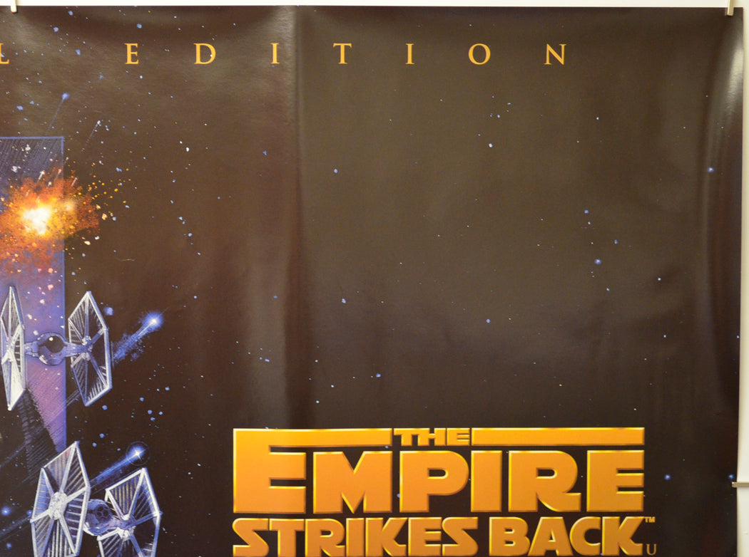 STAR WARS EPISODE V : THE EMPIRE STRIKES BACK (Top Right) Cinema Quad Movie Poster 