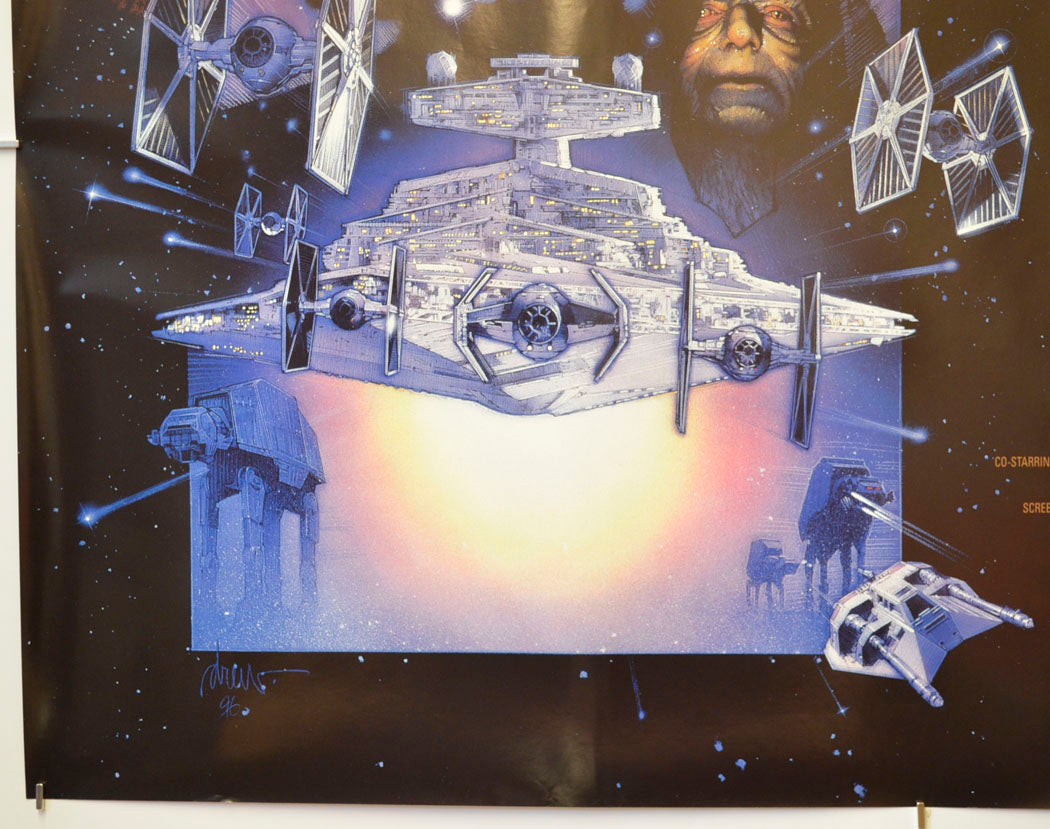 STAR WARS EPISODE V : THE EMPIRE STRIKES BACK (Bottom Left) Cinema Quad Movie Poster 