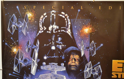 STAR WARS EPISODE V : THE EMPIRE STRIKES BACK (Top Left) Cinema Quad Movie Poster 