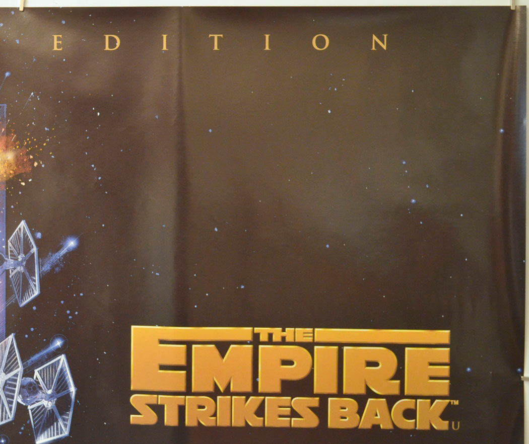 STAR WARS EPISODE V : THE EMPIRE STRIKES BACK (Top Right) Cinema Quad Movie Poster 