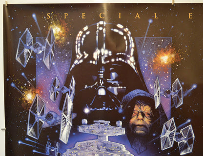 STAR WARS EPISODE V : THE EMPIRE STRIKES BACK (Top Left) Cinema Quad Movie Poster 