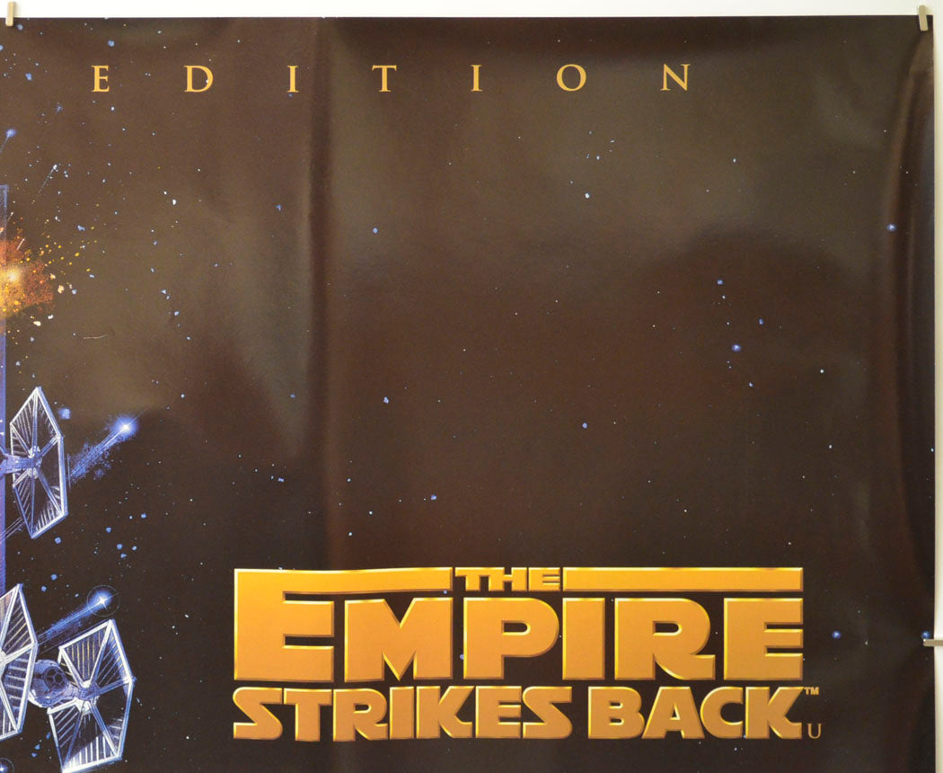 STAR WARS EPISODE V : THE EMPIRE STRIKES BACK (Top Right) Cinema Quad Movie Poster 