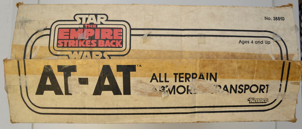 STAR WARS : EMPIRE STRIKES BACK - AT-AT - Kenner Toy - 38810 (BOX SIDE 3 View)  