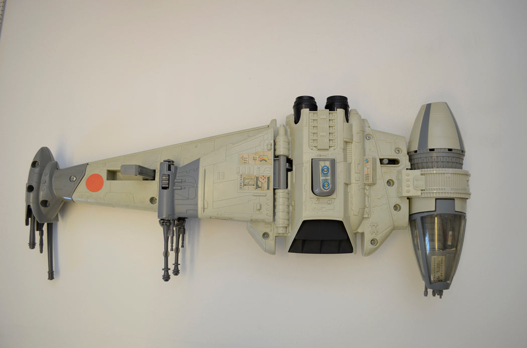 STAR WARS : RETURN OF THE JEDI - B-WING FIGHTER Kenner 71370 (BOTTOM View)  