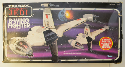 STAR WARS : RETURN OF THE JEDI - B-WING FIGHTER Kenner 71370 (BOX FRONT View)  