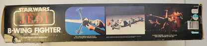 STAR WARS : RETURN OF THE JEDI - B-WING FIGHTER Kenner 71370 (BOX SIDE 1 View)  