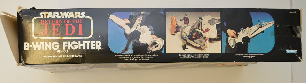 STAR WARS : RETURN OF THE JEDI - B-WING FIGHTER Kenner 71370 (BOX SIDE 2 View)  