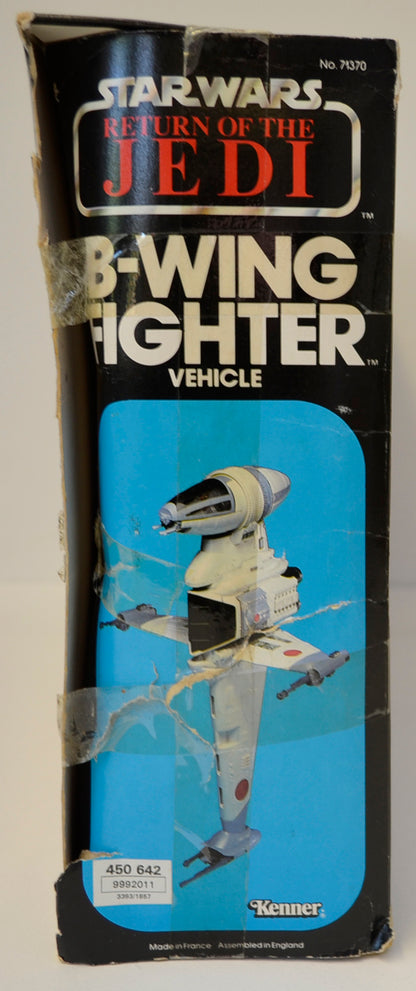 STAR WARS : RETURN OF THE JEDI - B-WING FIGHTER Kenner 71370 (BOX SIDE 4 View)  