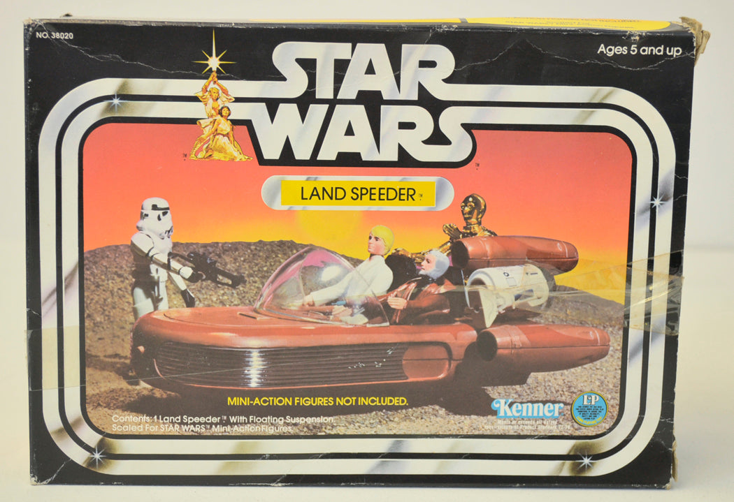 STAR WARS - LAND SPEEDER - Kenner Toy - 38020 (BOX FRONT View)  