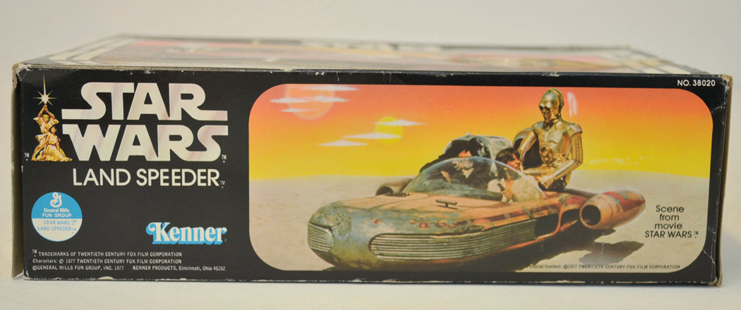 STAR WARS - LAND SPEEDER - Kenner Toy - 38020 (BOX SIDE 2 View)  