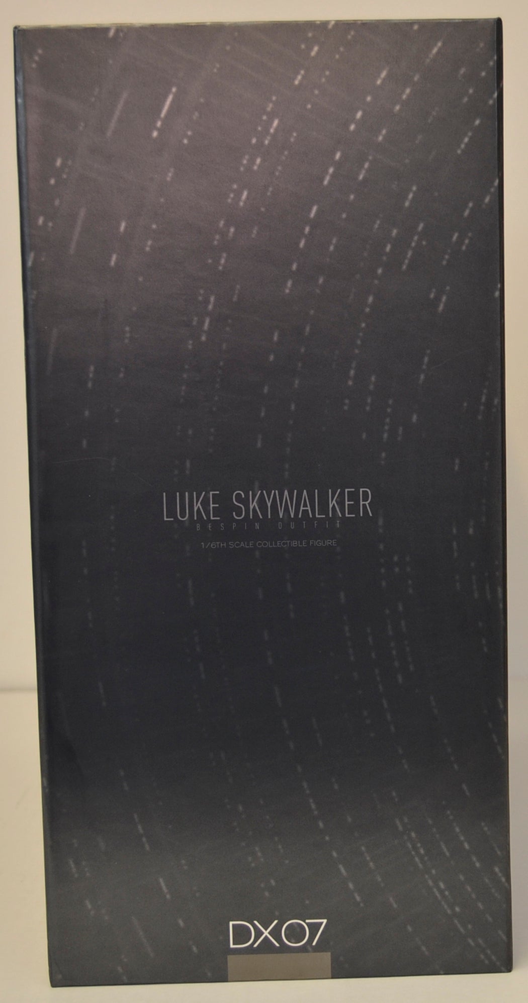 STAR WARS : HOT TOYS - LUKE SKYWALKER – BESPIN OUTFIT - DX07 – Box Left View 