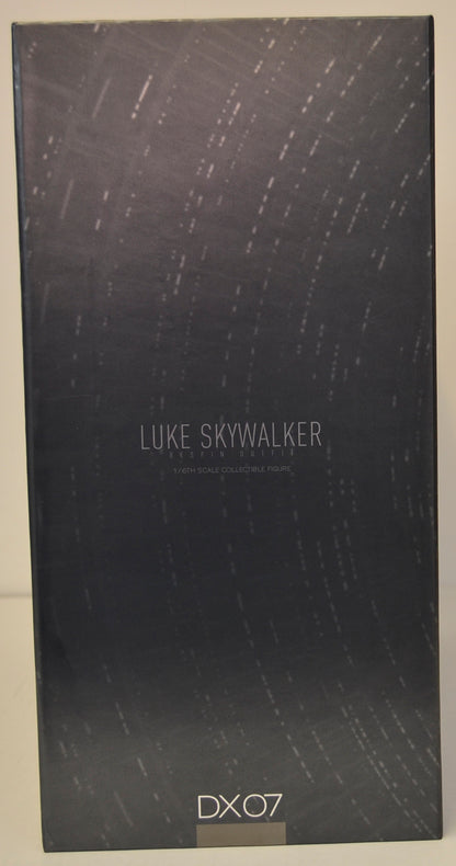 STAR WARS : HOT TOYS - LUKE SKYWALKER – BESPIN OUTFIT - DX07 – Box Left View 