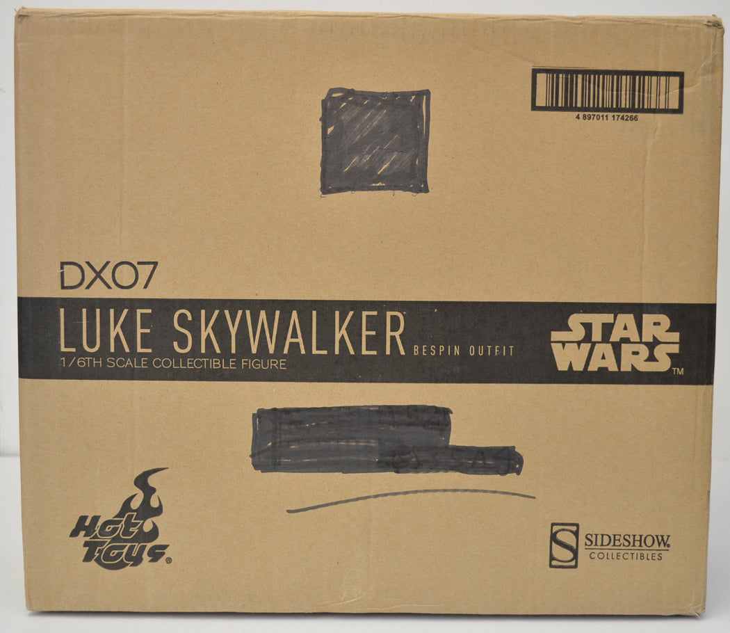 STAR WARS : HOT TOYS - DX07 - WEATHERVANE– Brown Shipper Front View 