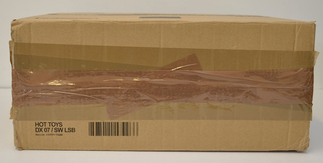 STAR WARS : HOT TOYS - DX07 - WEATHERVANE– Brown Shipper Top View 