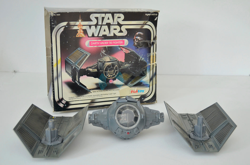 Star Wars - Darth Vader Tie Fighter  Original Boxed Vintage Palitoy Toy (33324)