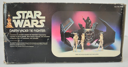 STAR WARS - DARTH VADER TIE FIGHTER - Palitoy Toy 33324 (BOX SIDE 2 View)  