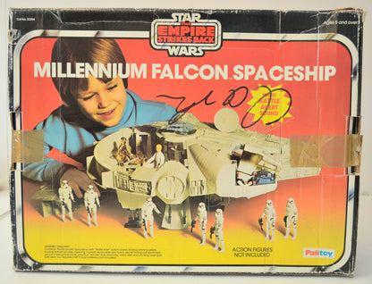 STAR WARS : EMPIRE STRIKES BACK - MILLENNIUM FALCON - Palitoy Toy 33364 (BOX BACK View)  