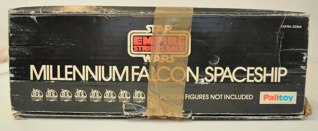 STAR WARS : EMPIRE STRIKES BACK - MILLENNIUM FALCON - Palitoy Toy 33364 (BOX SIDE 3 View)  