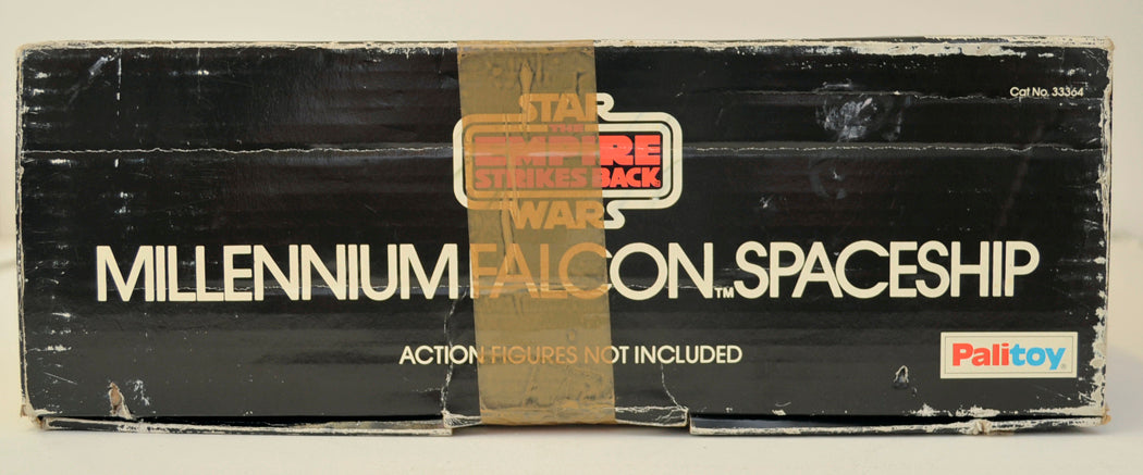 STAR WARS : EMPIRE STRIKES BACK - MILLENNIUM FALCON - Palitoy Toy 33364 (BOX SIDE 4 View)  