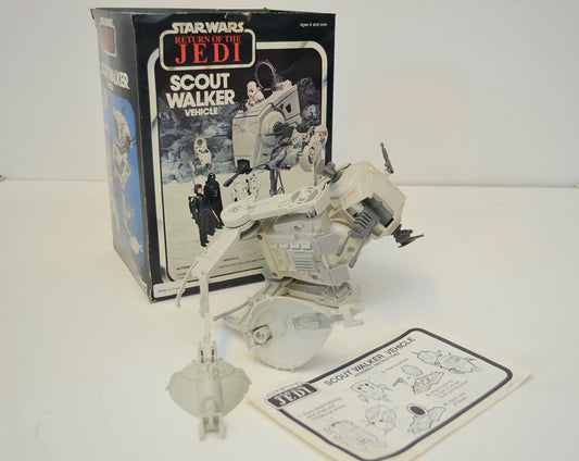 Star Wars : The Return Of The Jedi - Scout Walker Vehicle  Original Boxed Vintage Palitoy Toy