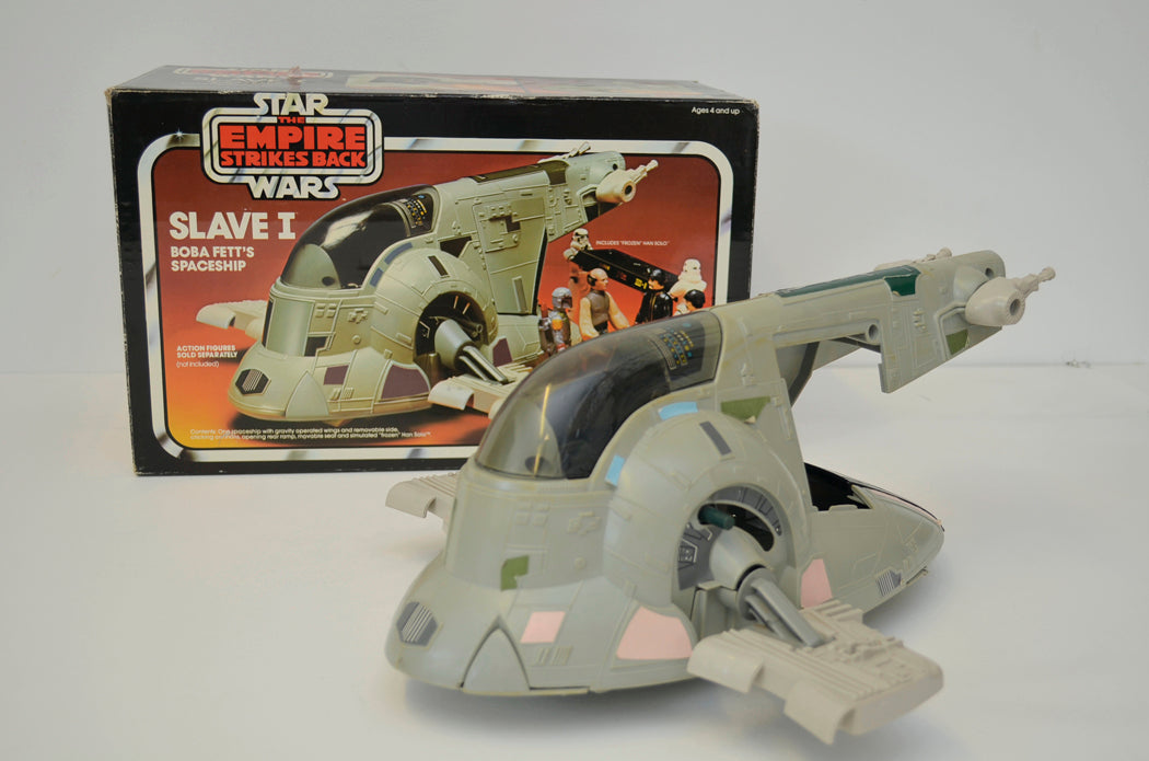 Star Wars : The Empire Strikes Back - Slave 1 - Boba Fett's Spaceship  Original Boxed Vintage Palitoy Toy (33356)