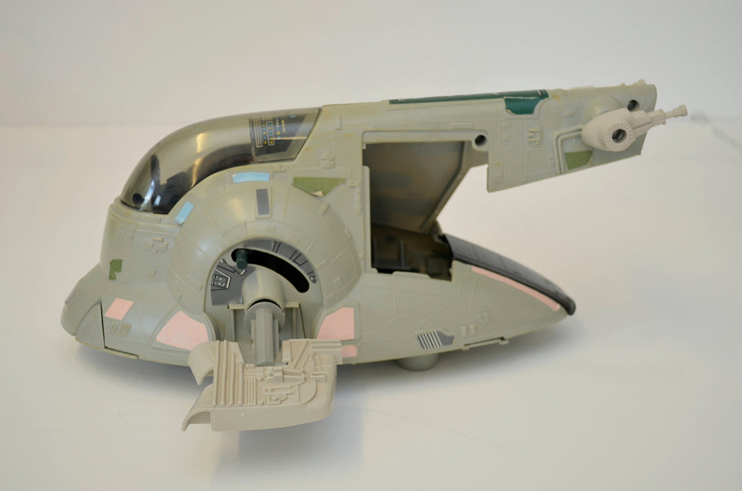 STAR WARS : EMPIRE STRIKES BACK - SLAVE 1 - Palitoy Toy 33356 (SIDE 1 View)  