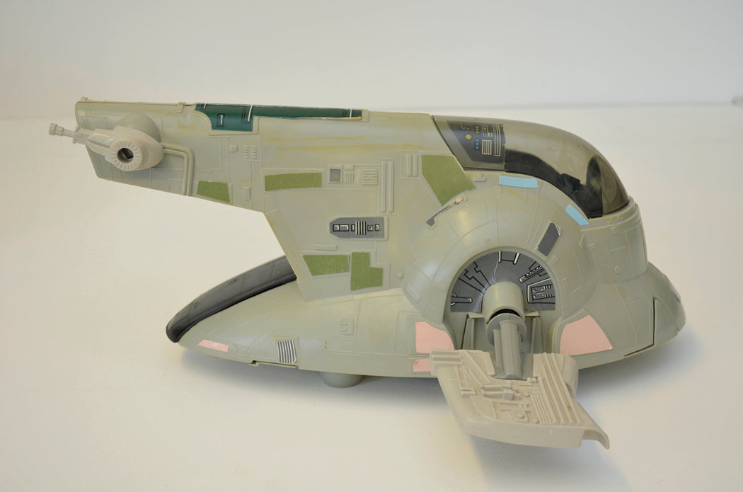 STAR WARS : EMPIRE STRIKES BACK - SLAVE 1 - Palitoy Toy 33356 (SIDE 2 View)  