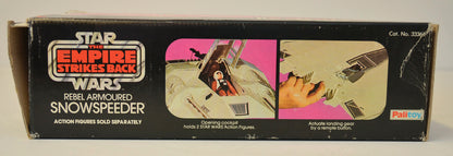 STAR WARS : EMPIRE STRIKES BACK - SNOWSPEEDER - Palitoy Toy - 33361 (BOX SIDE 1 View)  