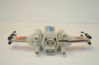 STAR WARS : EMPIRE STRIKES BACK - X-WING FIGHTER - Palitoy Toy - 33388 (BACK View)  