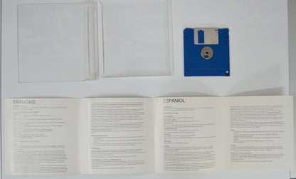 STAR WARS : THE RETURN OF THE JEDI : Atari ST Game (contents back) 