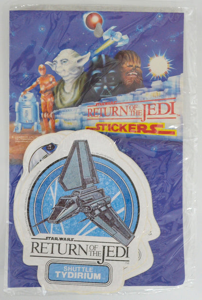 STAR WARS : THE RETURN OF THE JEDI (Shuttle Tydirium) Fun Products International 12 pack Sticker Set 