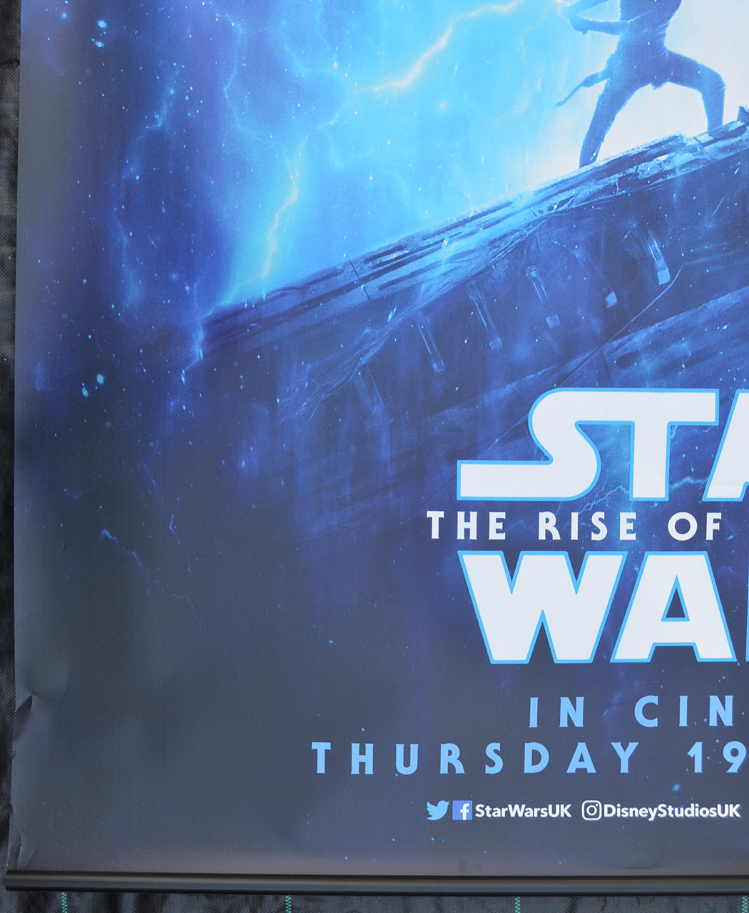 Star Wars : The Rise Of Skywalker Cinema BANNER Bottom Left  