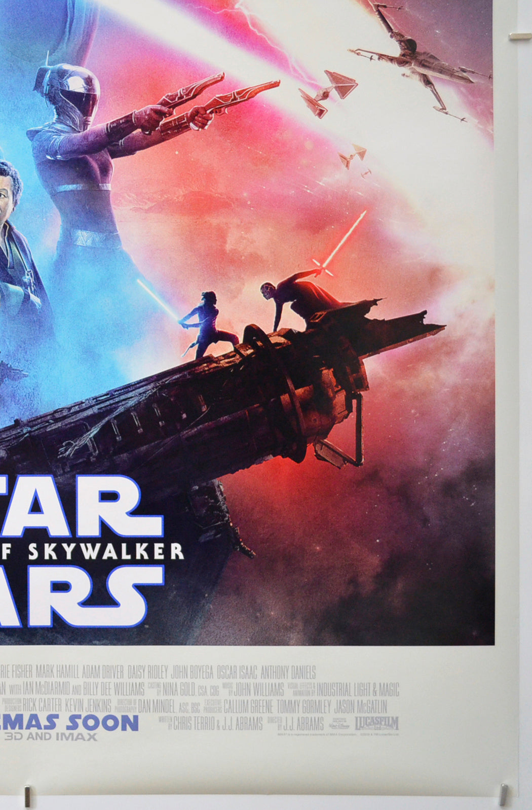 STAR WARS: THE RISE OF SKYWALKER (Bottom Right) Cinema One Sheet Movie Poster 