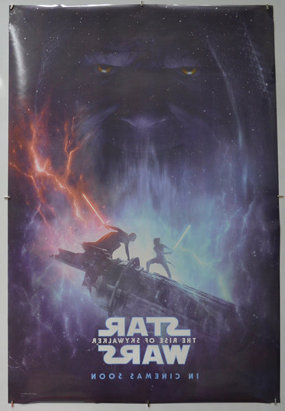 STAR WARS: THE RISE OF SKYWALKER (Back) Cinema One Sheet Movie Poster 