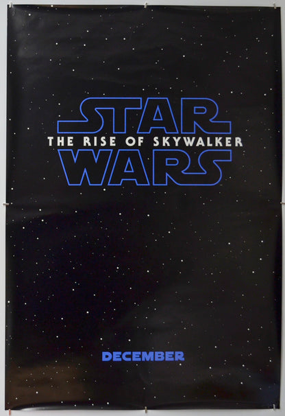 Star Wars: The Rise Of Skywalker (Title Text Teaser / Advance Version) Original One Sheet Poster - Film Poster - Movie Poster