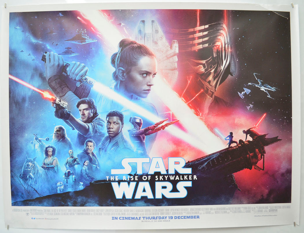 Star Wars: The Rise Of Skywalker Original Quad Poster - Film Poster - Movie Poster