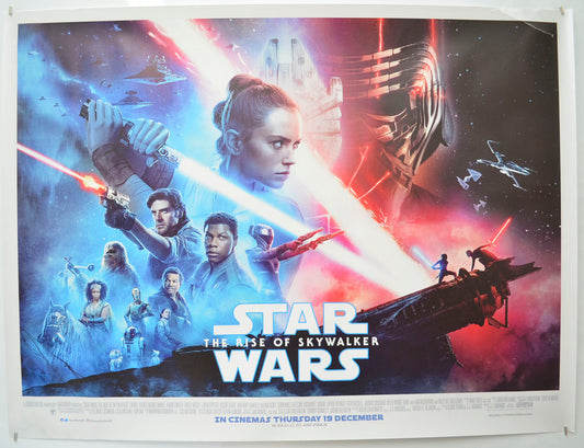 Star Wars: The Rise Of Skywalker Original Quad Poster - Film Poster - Movie Poster