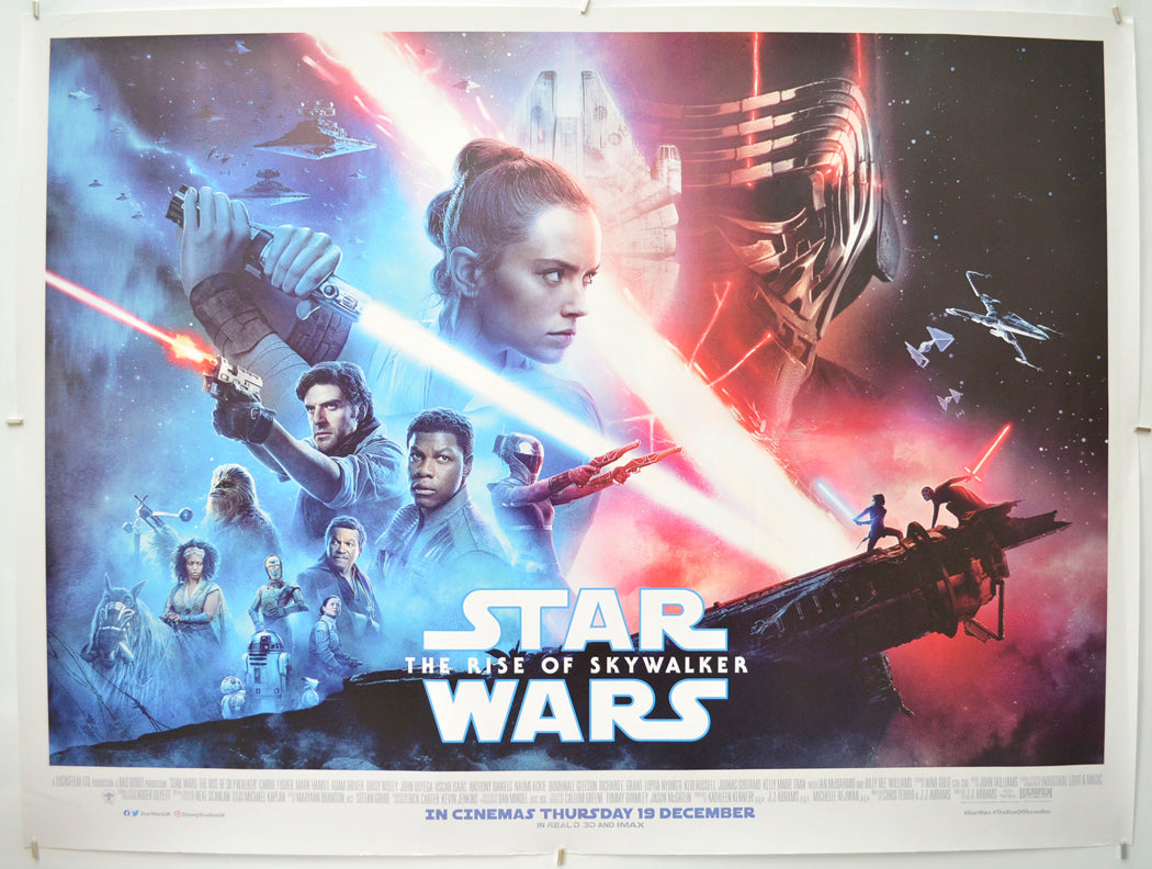 Star Wars: The Rise Of Skywalker Original Quad Poster - Film Poster - Movie Poster