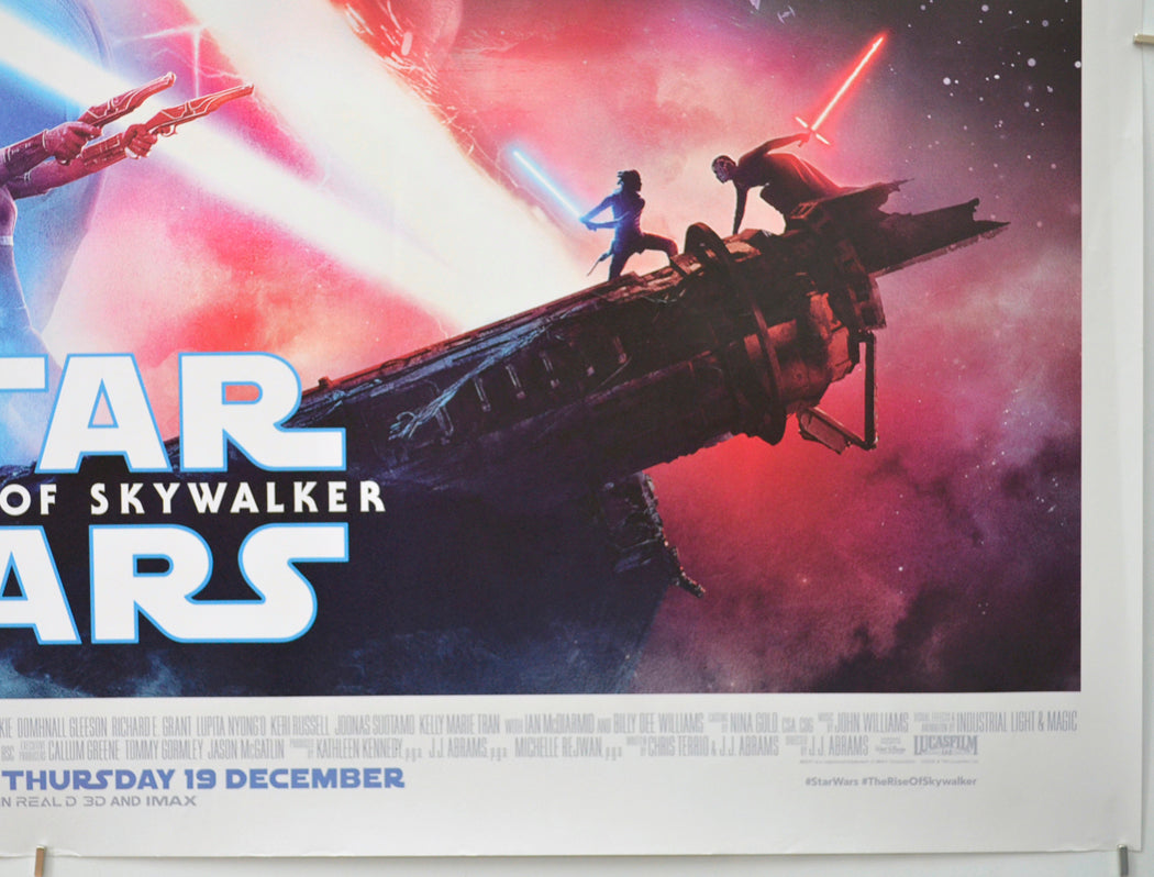 STAR WARS: THE RISE OF SKYWALKER (Bottom Right) Cinema Quad Movie Poster 