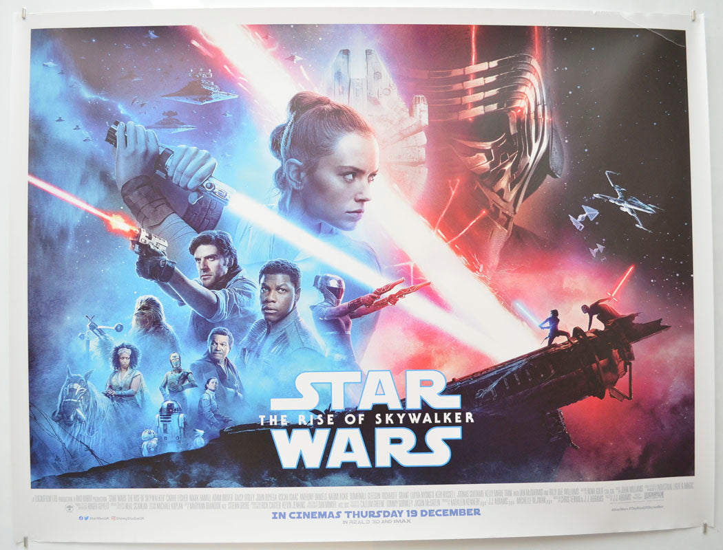 Star Wars: The Rise Of Skywalker Original Quad Poster - Film Poster - Movie Poster