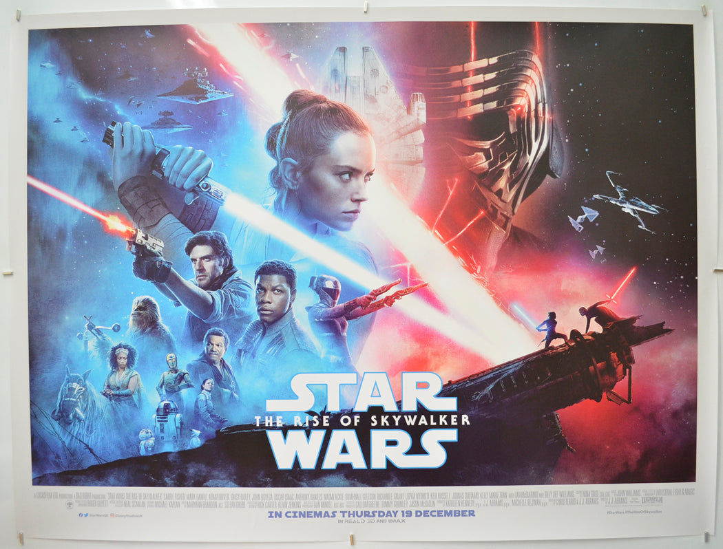 Star Wars: The Rise Of Skywalker Original Quad Poster - Film Poster - Movie Poster