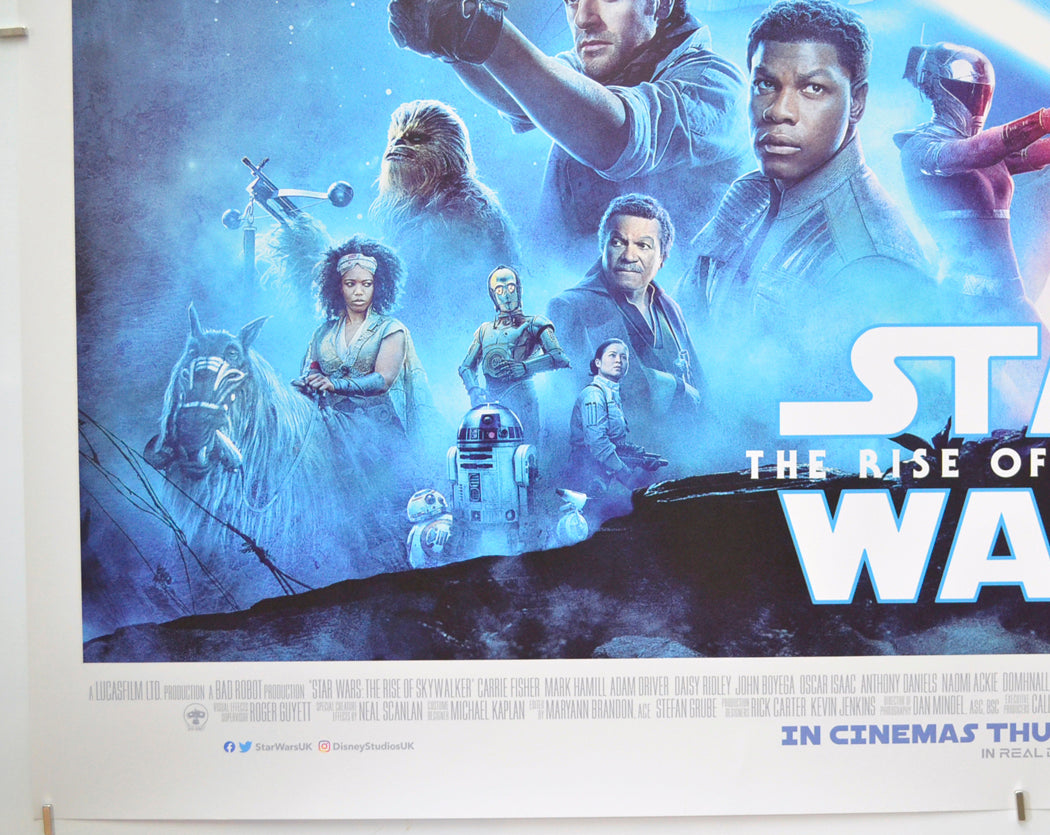 STAR WARS: THE RISE OF SKYWALKER (Bottom Left) Cinema Quad Movie Poster 