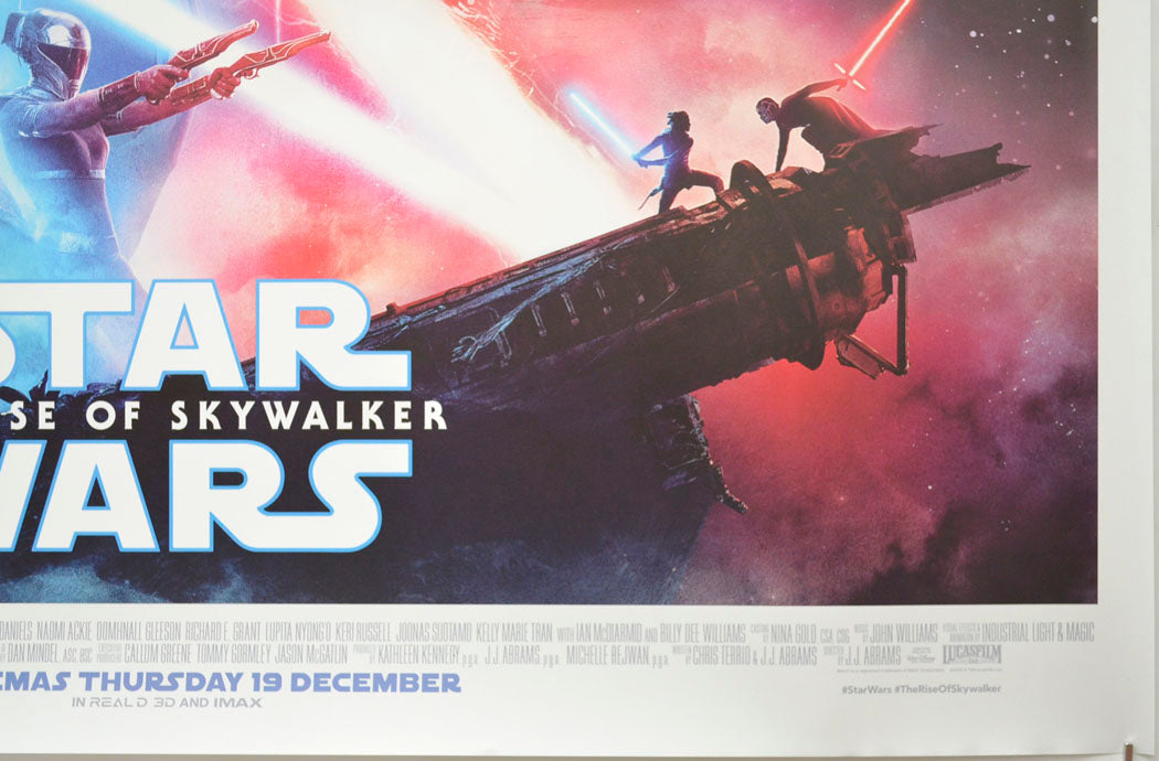 STAR WARS: THE RISE OF SKYWALKER (Bottom Right) Cinema Quad Movie Poster 