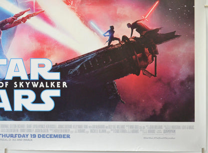 STAR WARS: THE RISE OF SKYWALKER (Bottom Right) Cinema Quad Movie Poster 