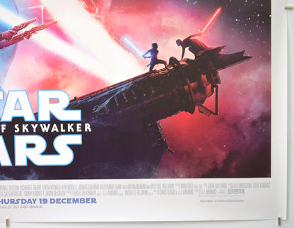 STAR WARS: THE RISE OF SKYWALKER (Bottom Right) Cinema Quad Movie Poster 