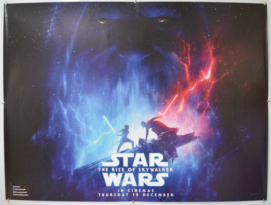 Star Wars: The Rise Of Skywalker (Teaser / Advance Version) Original Quad Poster - Film Poster - Movie Poster